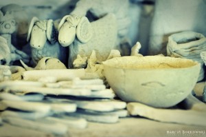 Wyroby ceramiczne w pracownia Biała